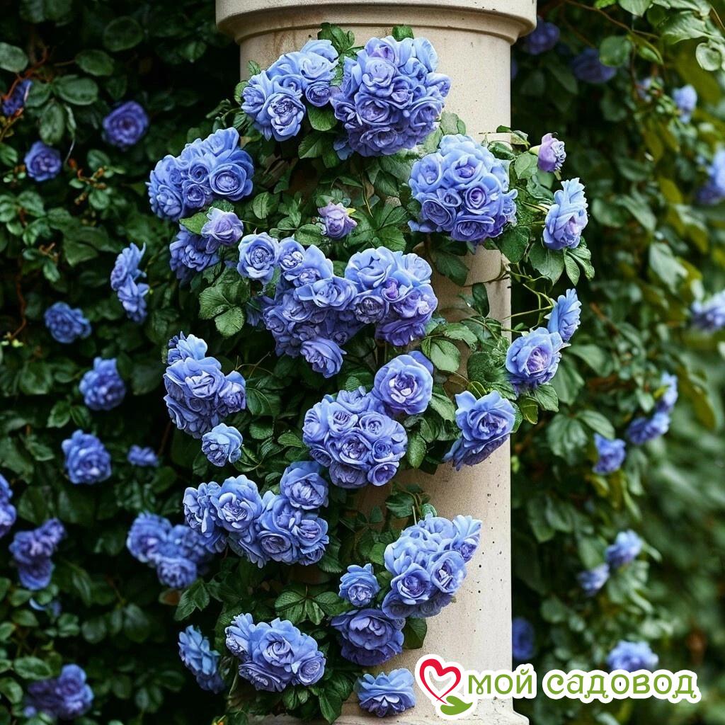 Роза плетистая Блю Перпл